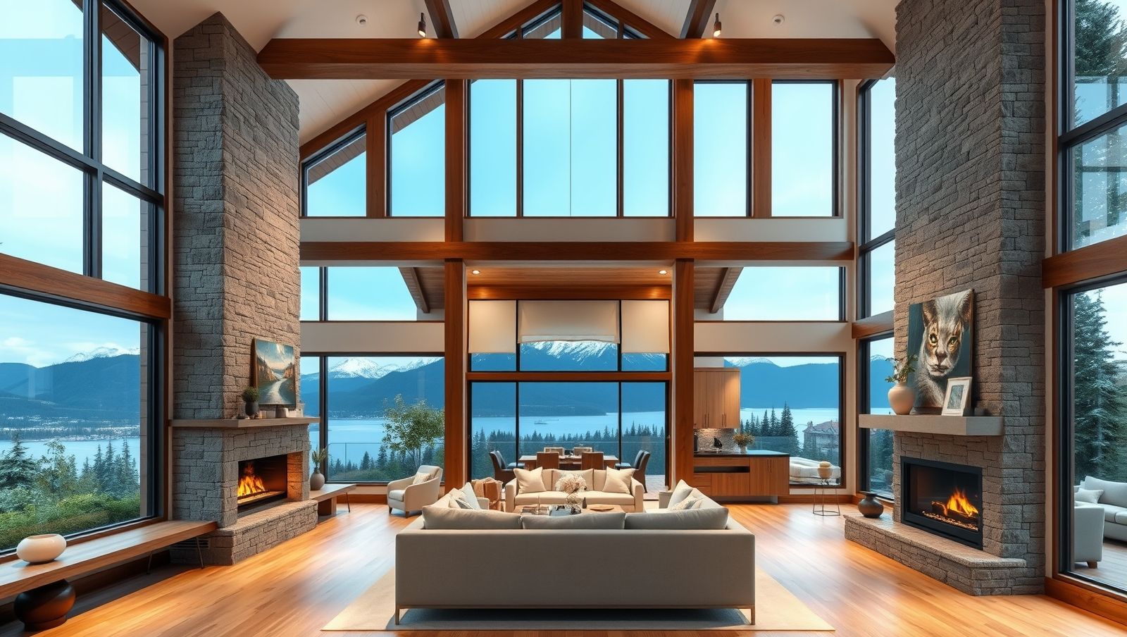 温哥华山景豪宅 - 图片 2