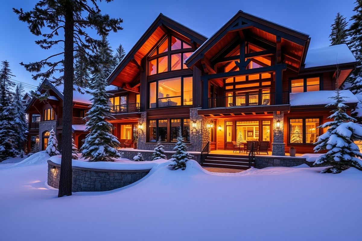 惠斯勒滑雪度假木屋