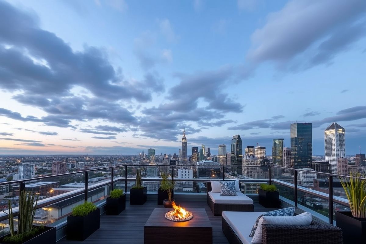 墨尔本CBD顶层公寓 - 图片 3