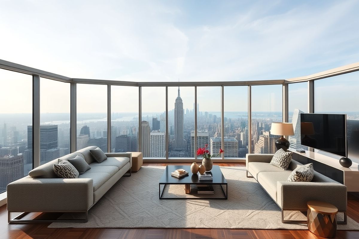 曼哈顿顶层豪华公寓 - 图片 2