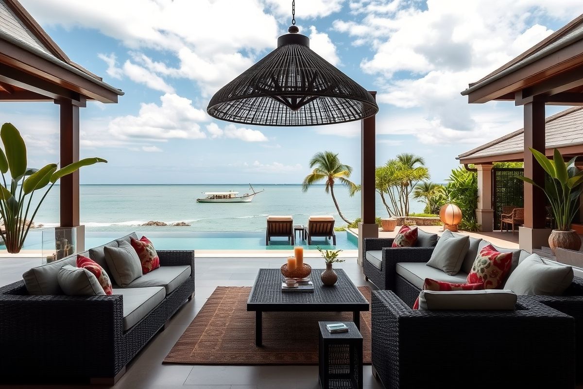 苏梅岛私人海滩别墅 - 图片 4