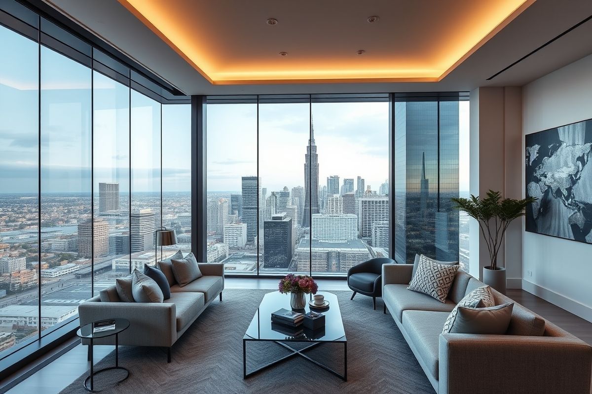 墨尔本CBD顶层公寓